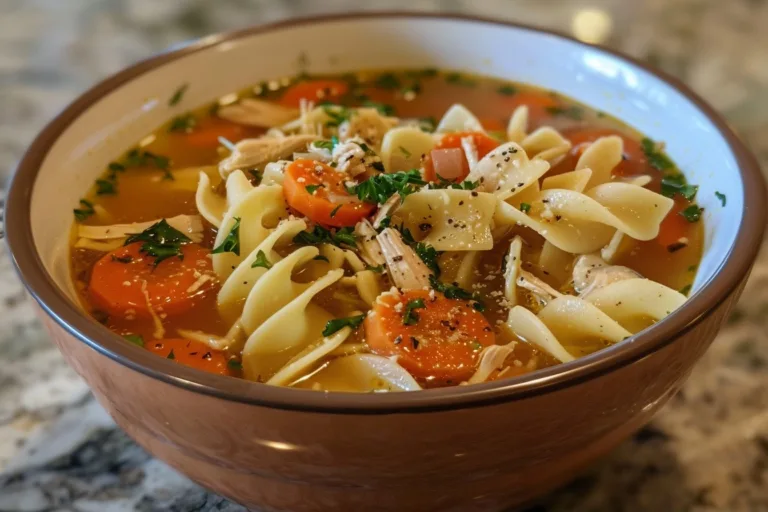 Crockpot Chicken Noodle Soup for Easy Comfort Meals