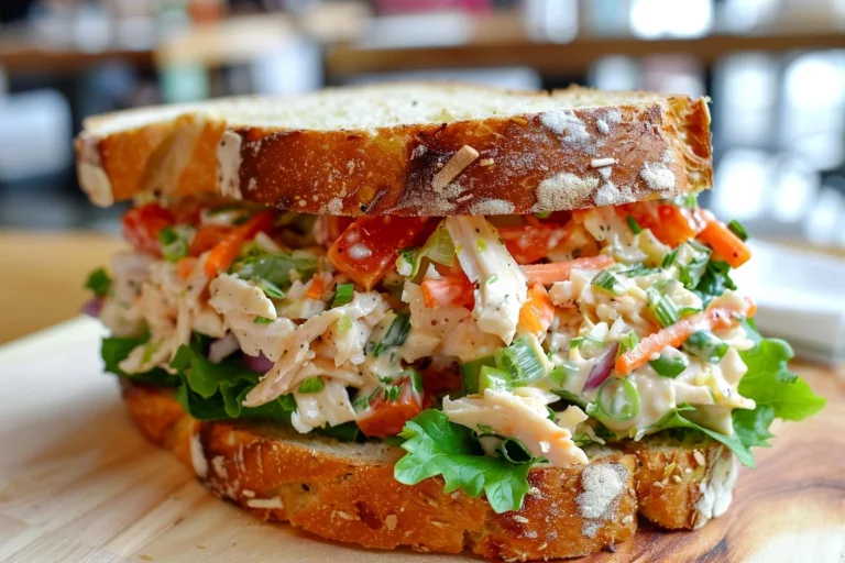 Hawaiian Chicken Salad Sandwich Recipe